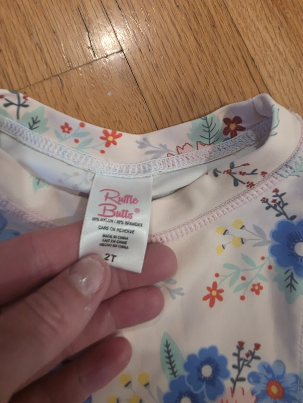 Ruffle Butts Rashguard - Picture 3 of 3